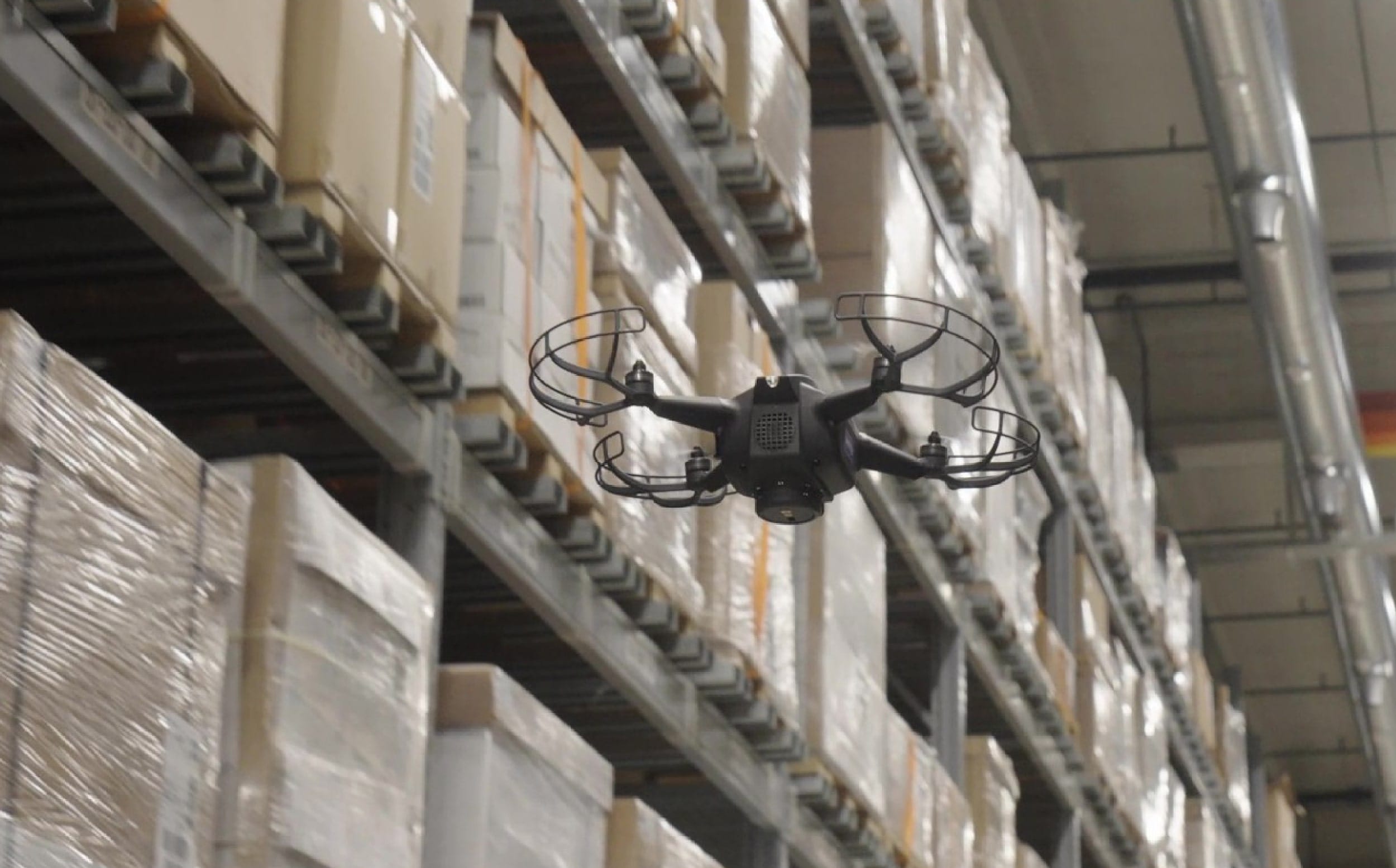 The warehouse fashion drones