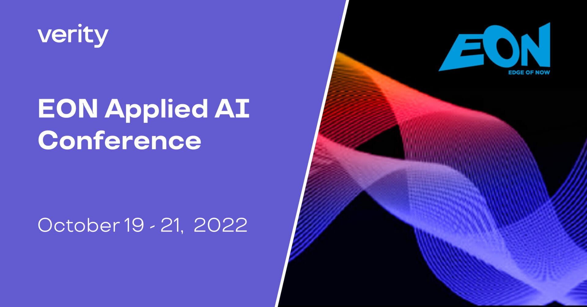 Eon Applied AI Conference verity