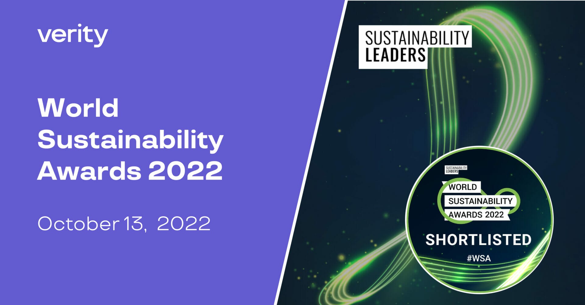 World Sustainability Awards 2022 Verity